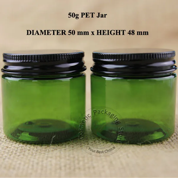 50 шт./лот Продвижение г пластиковый ПЭТ Крем многоразовый контейнер бутылка мл