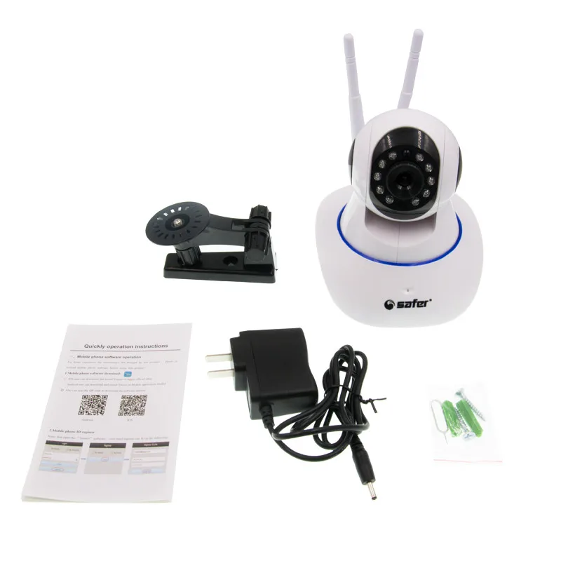 Безопаснее охранных Беспроводной IP Камера Wi Fi 720 P HD CCTV Крытый Наблюдения Ночное