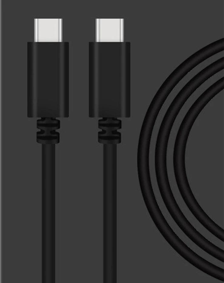 Черный Кабель USB 3,1 type C to type C PD для samsung S9 S8 папа-папа Быстрая зарядка 3A 60 Вт USB C PD кабель для MacBook USB-C - Цвет: Черный