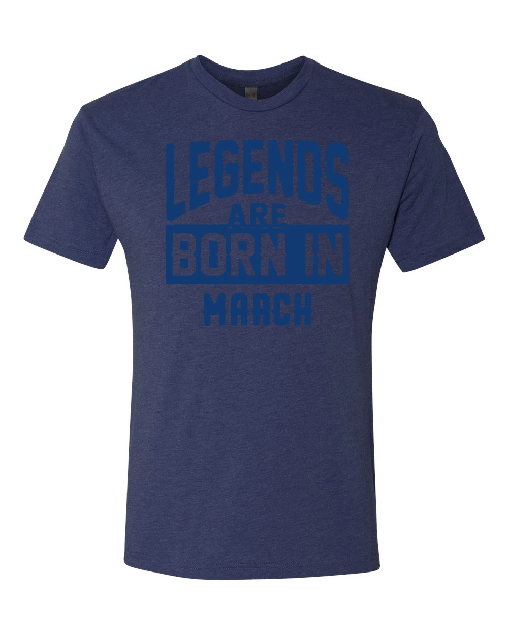 Мягкая футболка на день рождения Legends Are Born March Подарок годовщину | Мужская одежда