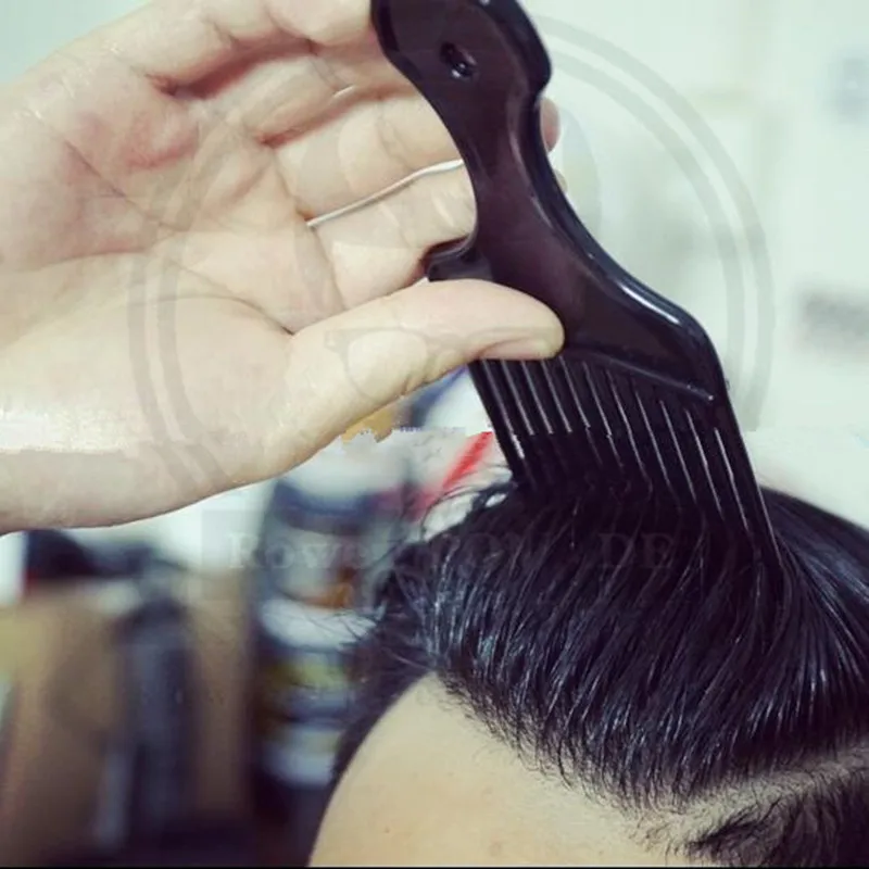 1 Pc Fork Insert Hair Curly Brush Comb Anti-static Massage Salon Hairdressing Brushes Combs Styling Tools | Красота и здоровье