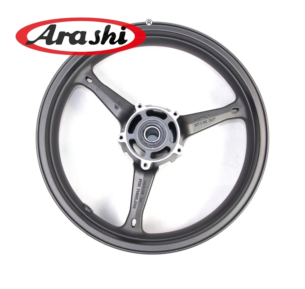 Обод колеса Передний Arashi GSXR1000 05-08 для SUZUKI GSX R1000 GSX-R1000 2005 - 2008 матовый черный 2006 2007