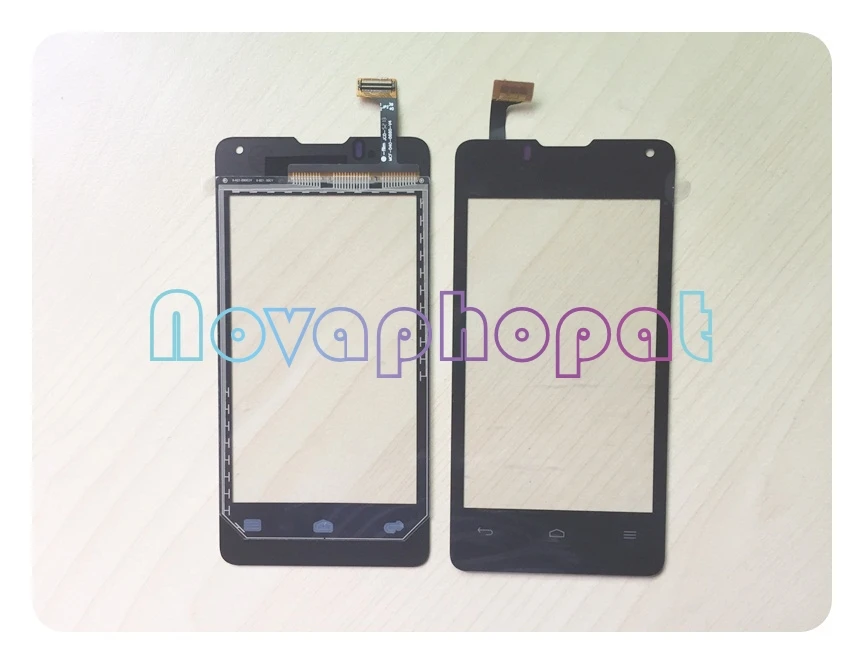 Novaphopat черный/белый сенсорный экран для Huawei Ascend Y300 U8833 T8833 сенсорный экран дигитайзер Замена датчика + отслеживание