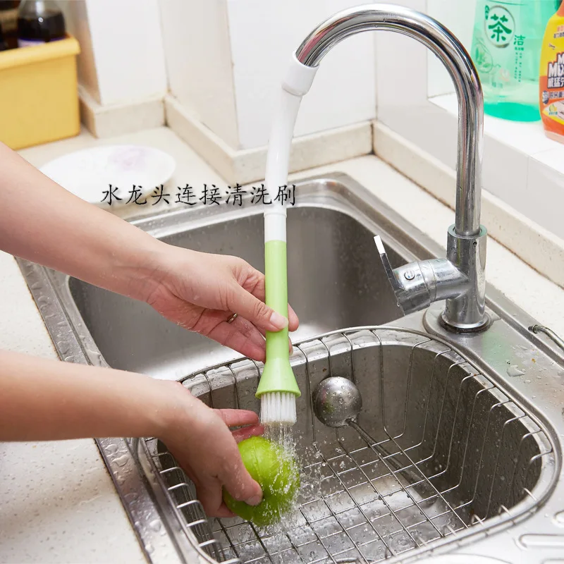 Многофункциональная щетка для мытья кухни соединения смесителя раковины