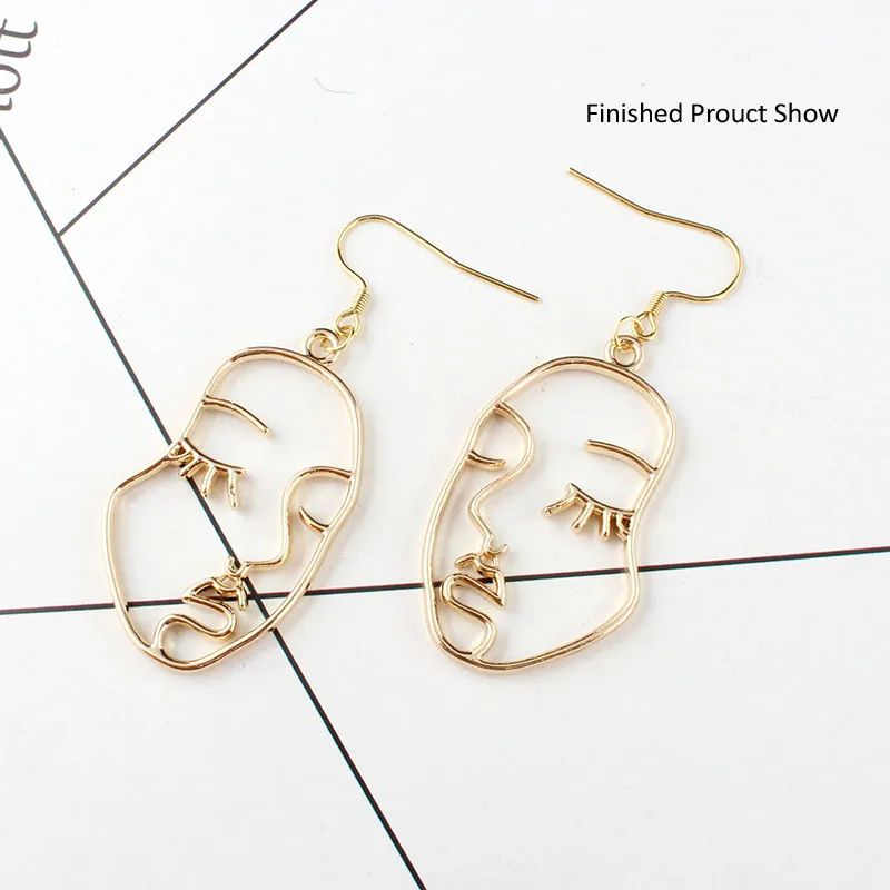 15 шт. кулоны для лица проволочные подвески ручная подвеска Hamsa абстрактные