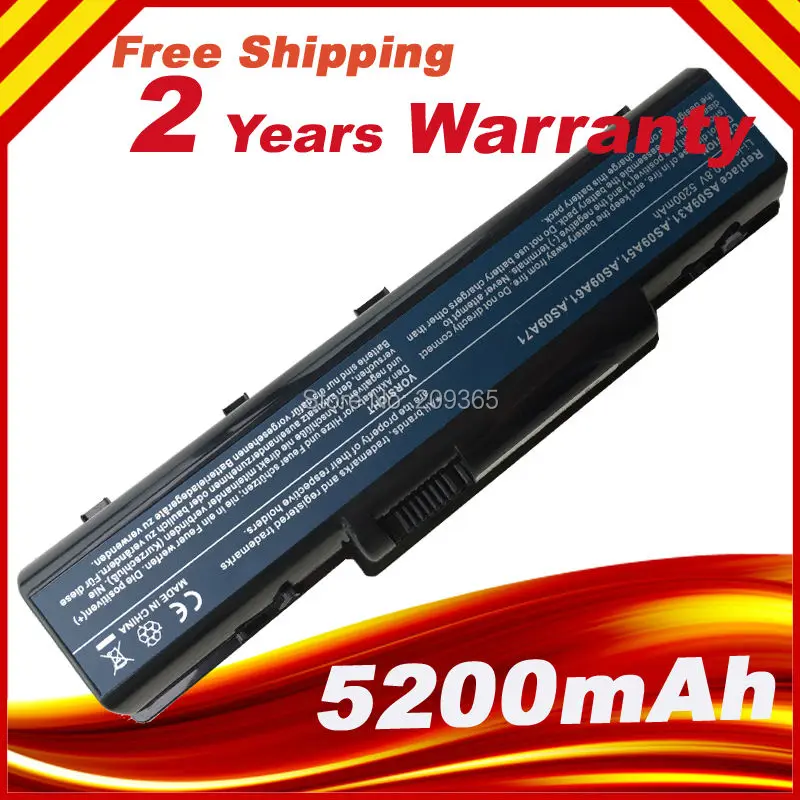 Аккумулятор для ноутбука Acer Aspire 4732Z 5517 5532 5332 AS09A31 AS09A41 AS09A51 AS09A56 AS09A61 AS09A70 AS09A71 AS09A73