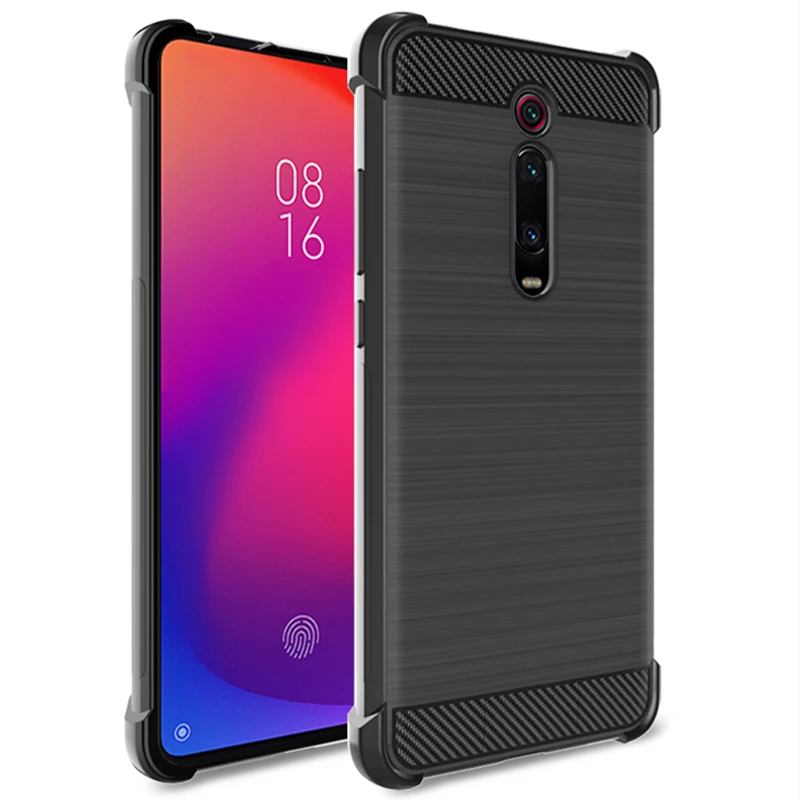 Крепление для спортивной камеры Xiao mi Red mi K20 Pro Чехол s прозрачный силиконовый чехол из ТПУ для спортивной камеры Xiao mi Red mi 5 Plus 4A 4X 5A 6A 7A Note 7 6 5 4 4X mi A1 A2 A3 Lite чехол Крышка - Цвет: Carbon Fiber