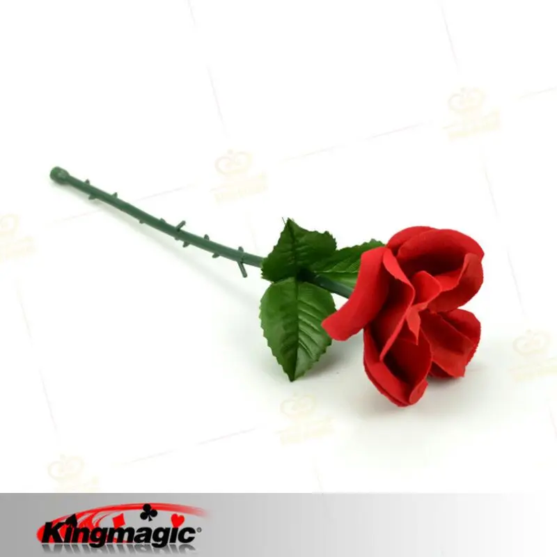 Складывающаяся Роза появляющаяся новая версия 24 5 см красный цвет волшебные