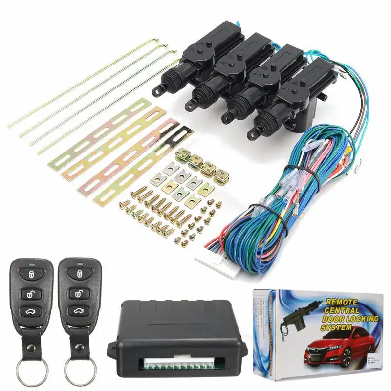 Автомобильная сигнализация 12 В центральный замок с дистанционным управлением