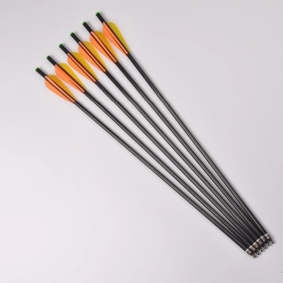 17/20 дюймов Стекловолоконные арбалетные стрелы с диаметром 8 мм сменные