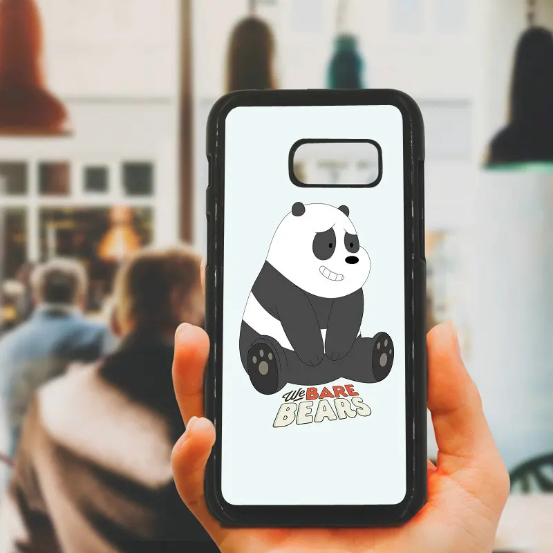 Hot Sale We Bare Bears Cell Phone Case Hard Plastic Cover for Samsung Galaxy A3 A5 A7 A8 2015 2016 2017 2018 Note 8 7 5 3 Shell |