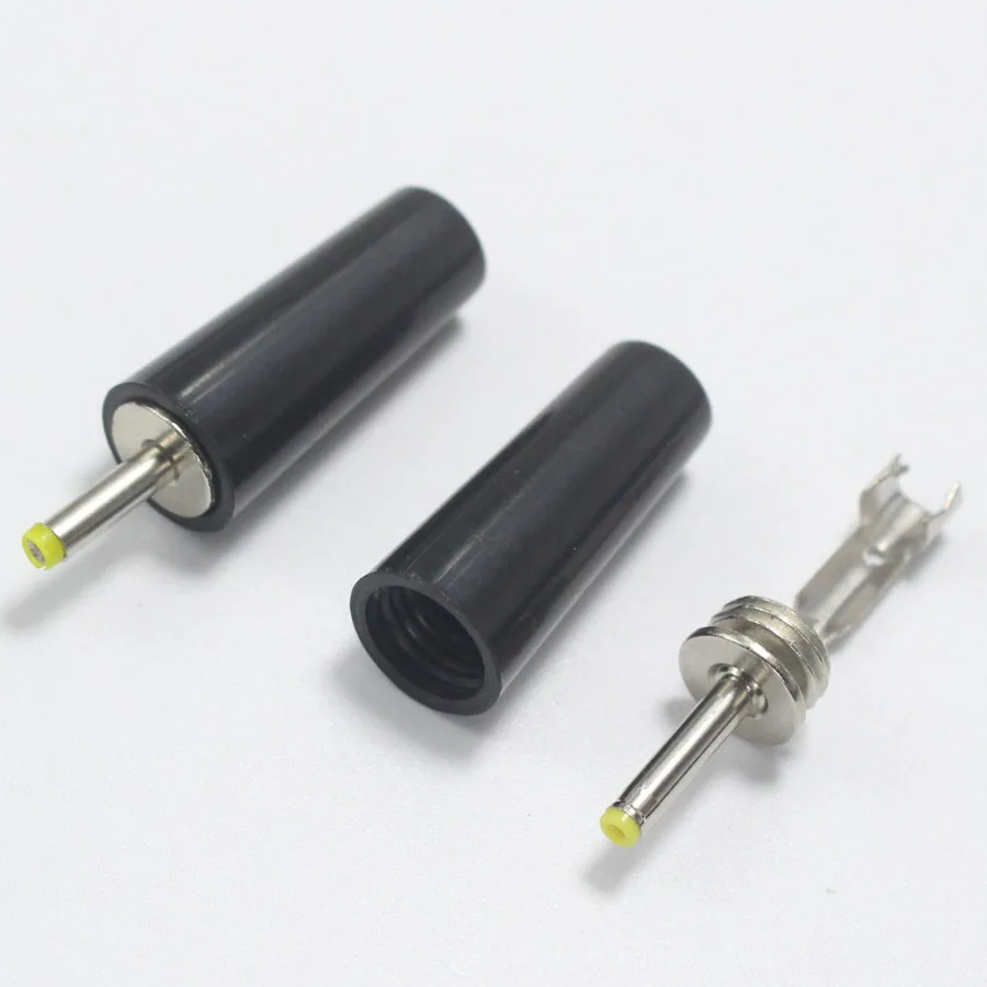 1 шт. новый черный 2 5*0 7 мм DC разъем питания ABS 5 x 0 Штекерный соединитель DIY