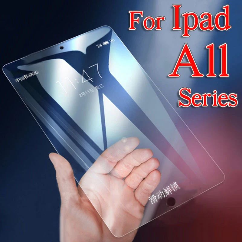 Защитный Tablet Стекло для Ipad Mini 2 3 4 Pro таб Экран протектор на 7,9 9,7 11 12,9 дюймов IPad2 IPad3 IPad4 без каблука Glas 9 H
