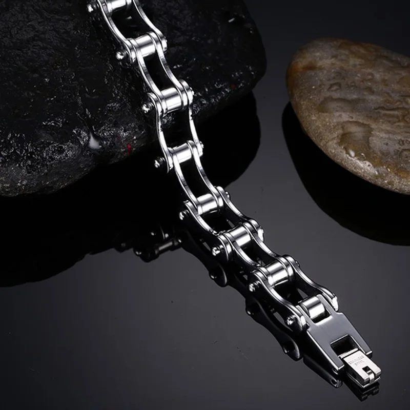 Мужской браслет Meaeguet из нержавеющей стали для велосипеда мотоцикла|bangle