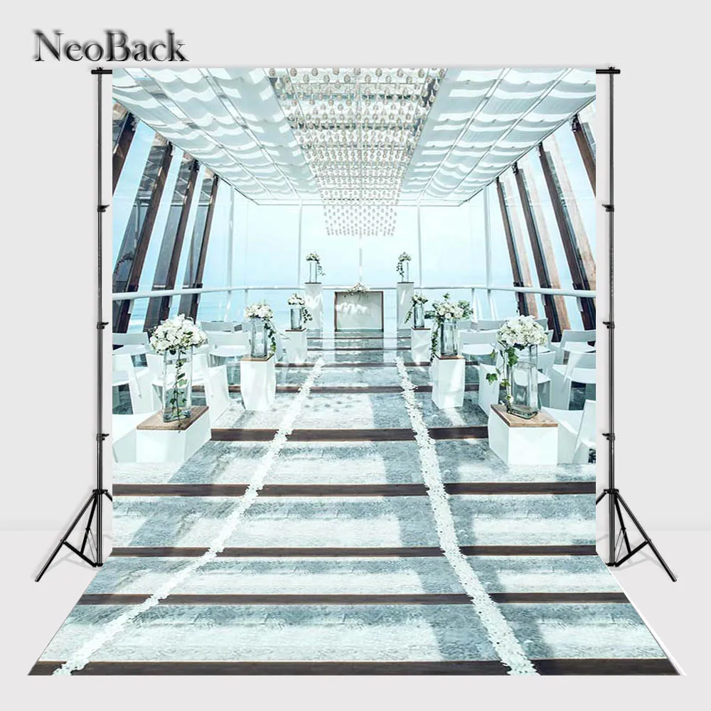 NeoBack 5x7ft фон из тонкой виниловой ткани Живописный Вид окна студийной фотосъемки