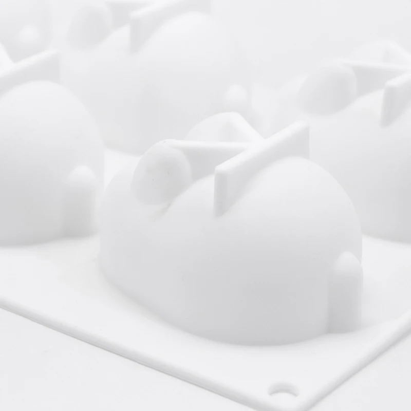 Креативные формы для шоколада трафарет выпечки Кролик 3D помадка торт мороженое