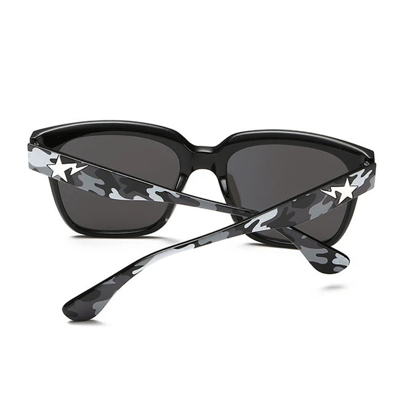 Новинка 2017 квадратные модные солнцезащитные очки с принтом в стиле пэчворк