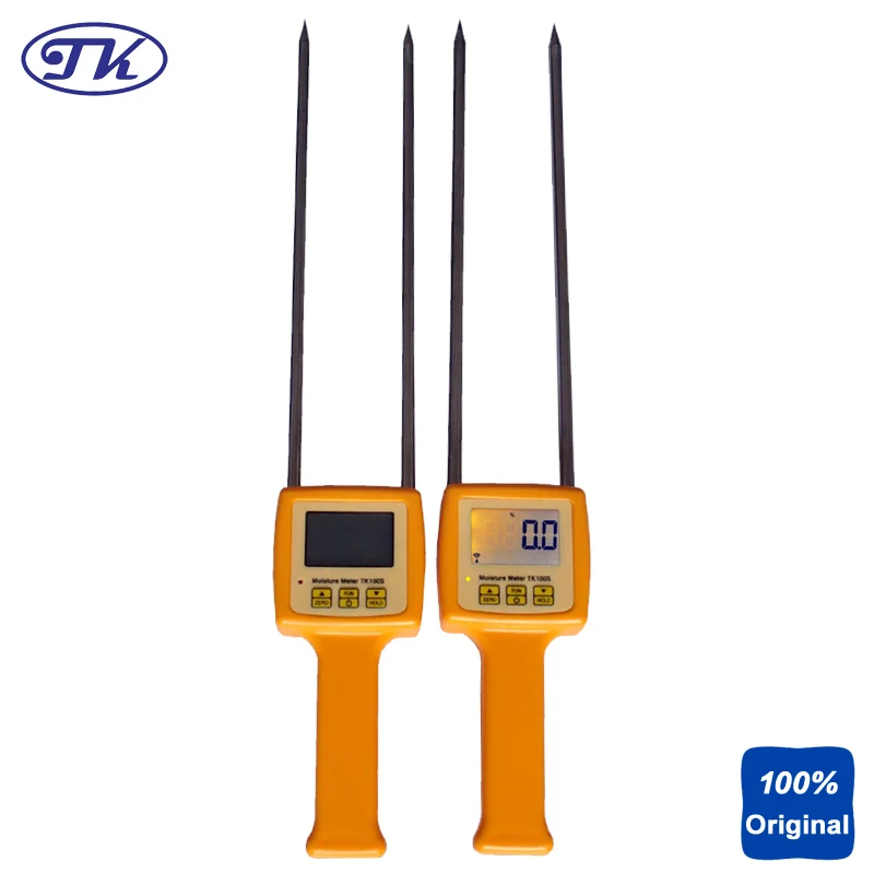 TK100S 4 цифровой ЖК измеритель влажности зерна для кукурузных пшеничных рисовых