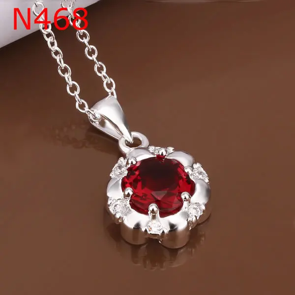 Free Shipping 925 Silver fashion jewelry Necklace pendants Chains silver necklace N468 tkyp sznj- FREE SHI | Украшения и