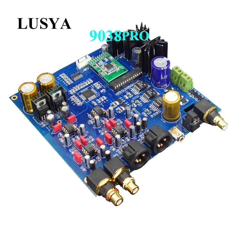 Lusya ES9038PRO DAC декодер I2S и CSR8675 bluetooth 5 0 беспроводные входные форматы pcm DSD