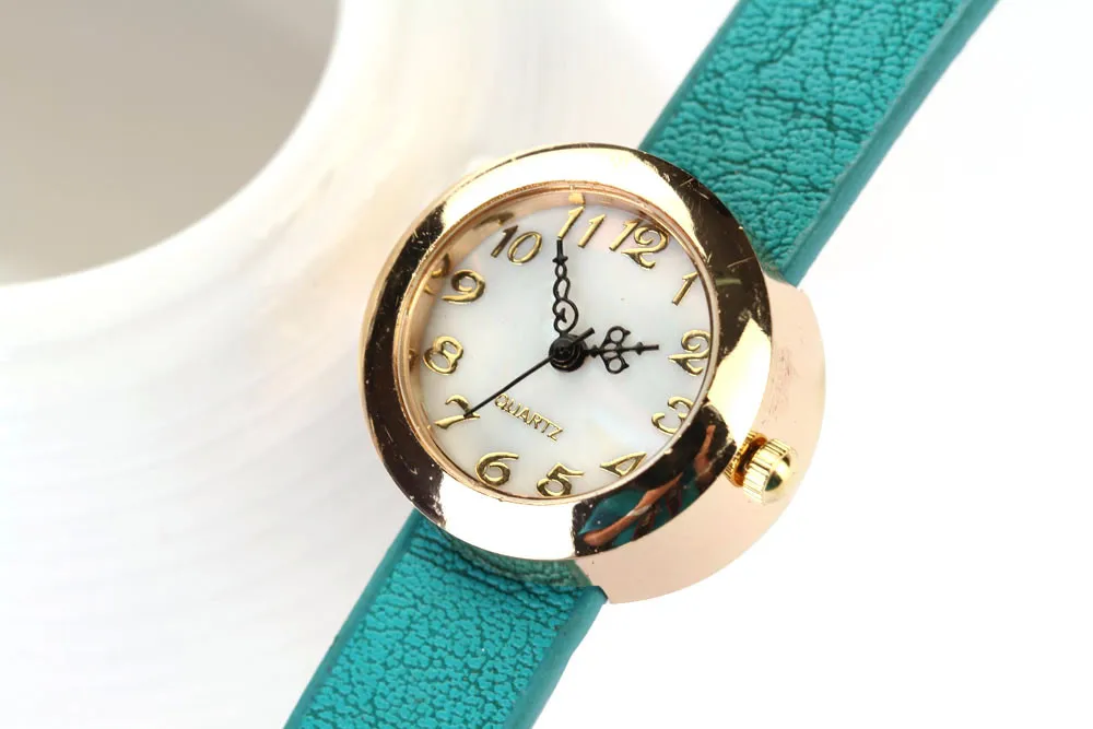 Повседневные женские часы с жемчугом и стразами браслет бабочка Кварцевая