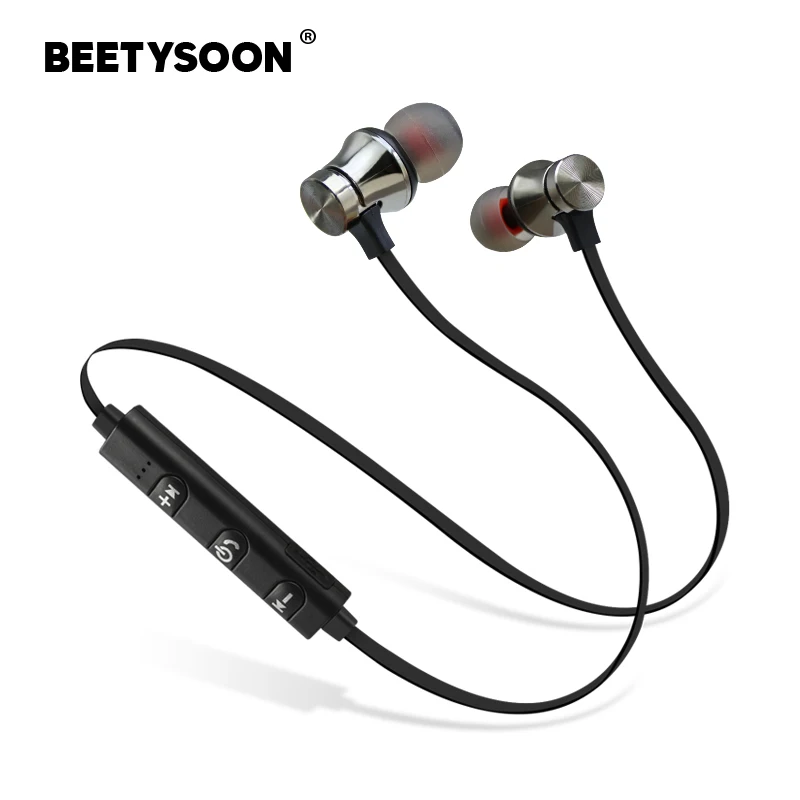 BEETYSOON беспроводные наушники спортивные блютуз Bluetooth для телефона гарнитура