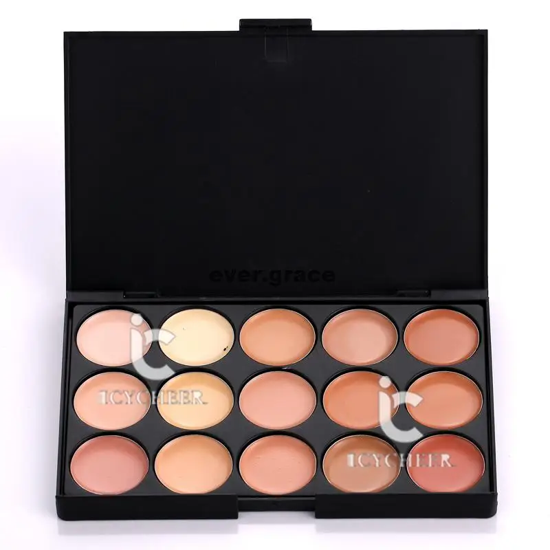 ICYCHEER нюдовый макияж 15 цветов матовый контур лица консилер крем палитра|concealer cream