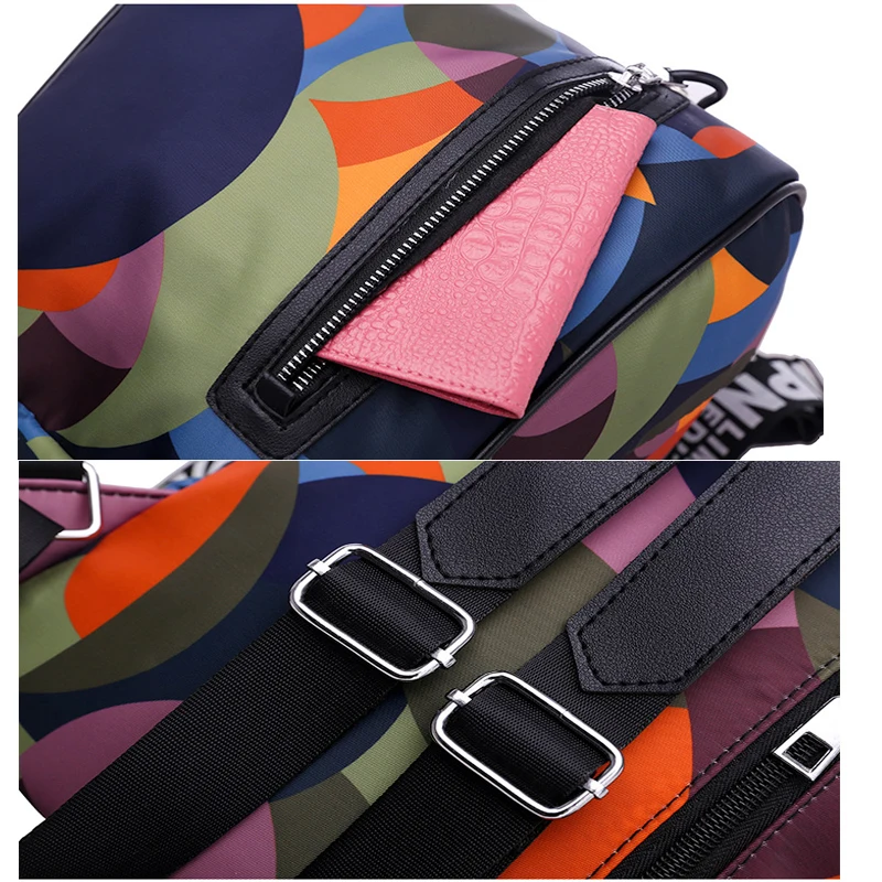 Японский Граффити стиль рюкзак в стиле Харадзюку девушка милый мультфильм Стиль