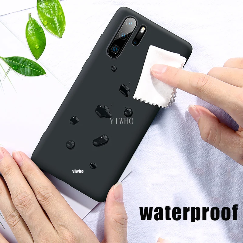 Жидкий силиконовый чехол для huawei P30 Pro Lite тонкий мягкий чехол для телефона huawei Гавайи Huawai Huwai P30PRO Light