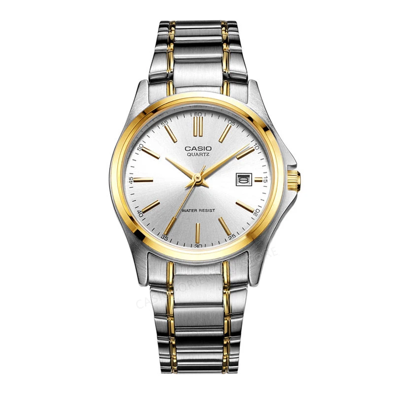 CASIO Watch Новое Прибытие LTP-1183Q-7A любителей Кварцевые Часы Женщины Часы Кожа Платье Наручные Часы Мода& Casual Часы Золотые - Цвет: LTP-1183G-7A
