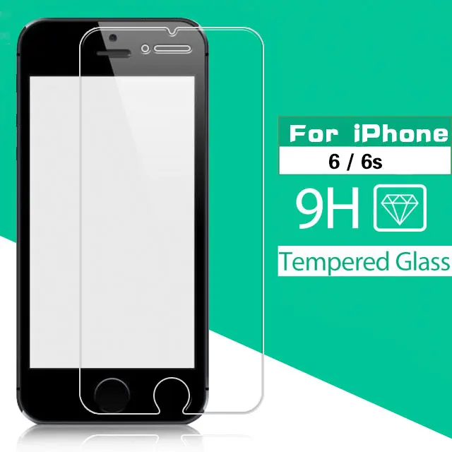 HD супер прозрачное закаленное стекло для Apple Iphone 6 6S A1549 A1586 A1589 A1634 A1688 A1690 A1699