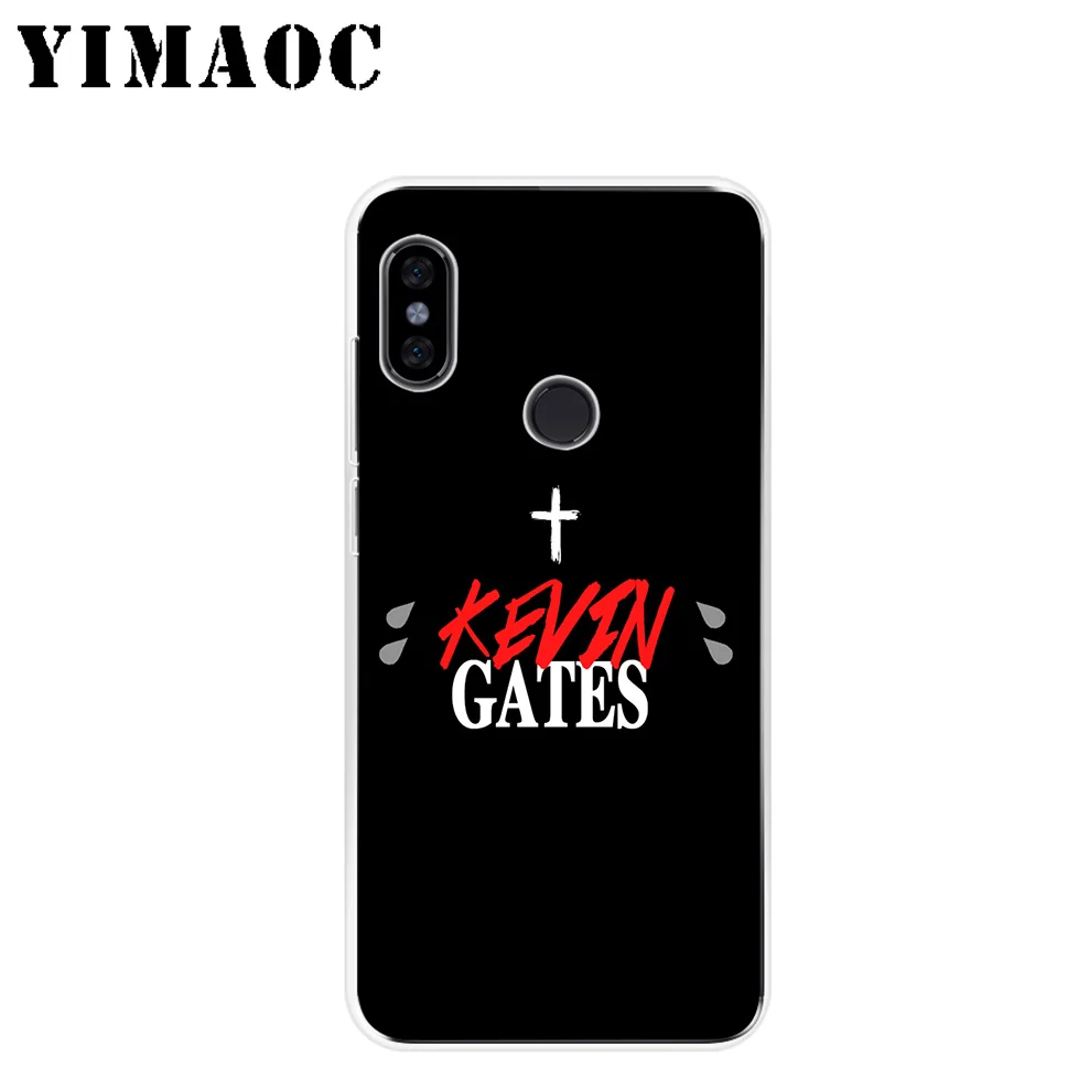 YIMAOC Lil Wayne Kevin Gates Soft Silicone Case for Xiaomi Redmi 6 6A 5A 5 S2 Puls Note 8 7 4X 4 4A Pro Go |