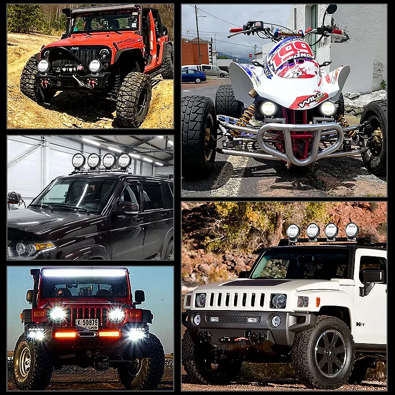 CREK " 27 Вт внедорожный светодиодный рабочий светильник 4x4 4wd SUV ATV светодиодный рабочий светильник для вилочного погрузчика светодиодный головной светильник для ATV SUV 4WD 4x4 трактор внедорожный
