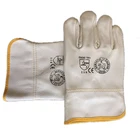 Рабочие перчатки из воловьей кожи, изоляционные сварочные перчатки, защитные спортивные износостойкие перчатки для сада, 1 пара