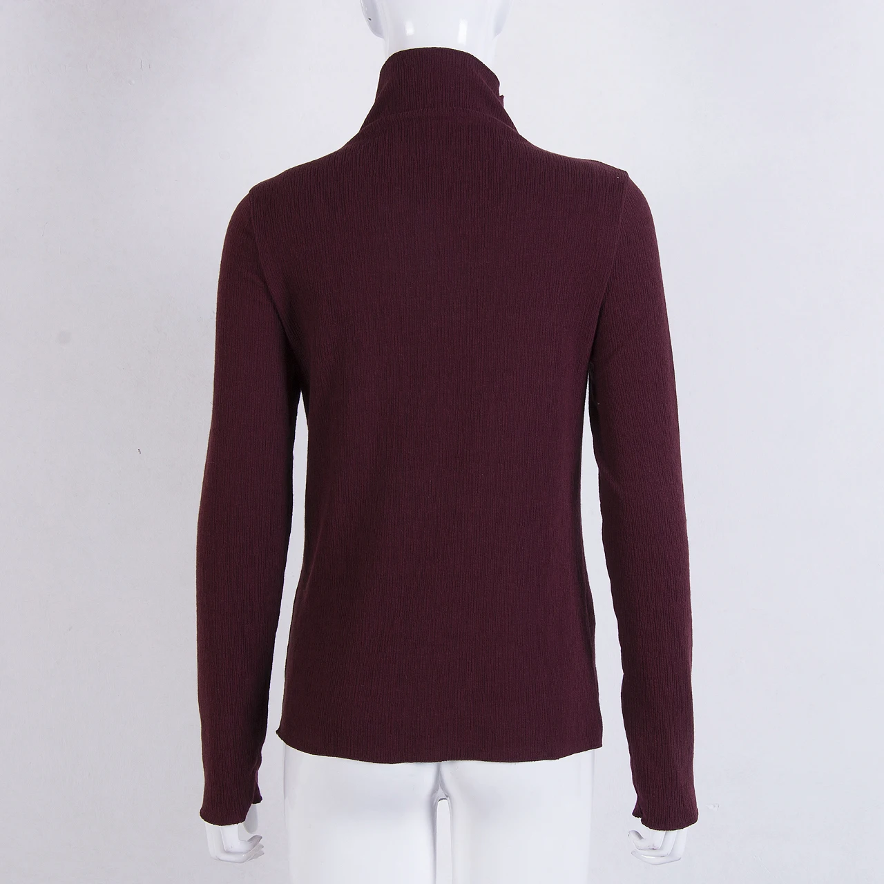 Fashion Women Sweater Knitwear Turtleneck Sweaters Long Sleeve Pullover Jumper Autumn Basic Tops Clothes | Женская одежда