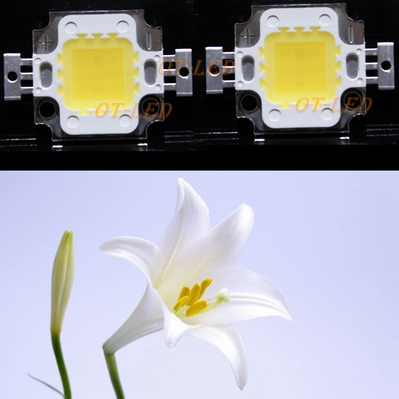 Фонарь светодиодный 6500K и 100 нм 1 Вт 3 5 10 20 30 50 Вт|led chip|full spectrum led chipchip |