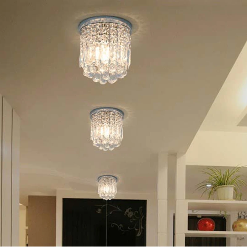 Современный простой мульти-стандартный потолочный светильник LED Кристалл