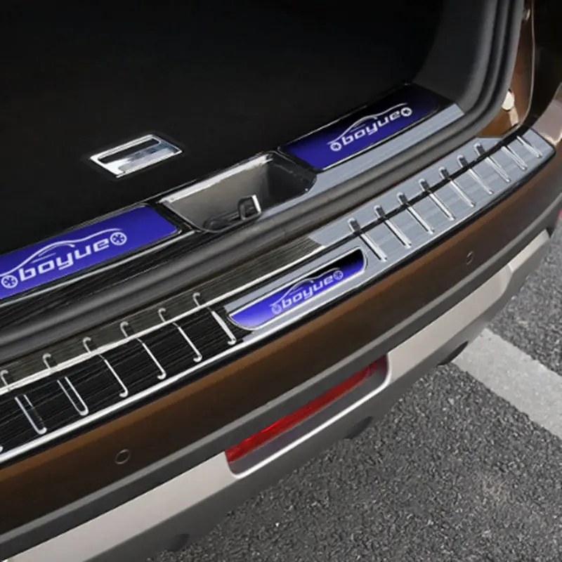 Порог БАГАЖНИКА АВТОМОБИЛЯ приветственная педаль для Geely Atlas Boyue NL3 SUV Proton X70 Emgrand X7