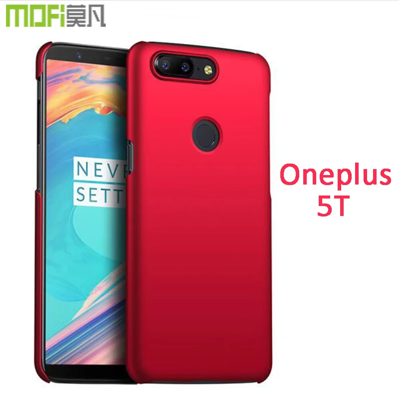 Чехол для oneplus 5 t оригинальный жесткий чехол MOFI 1 + one plus телефона 5t|case plus|case covercase case