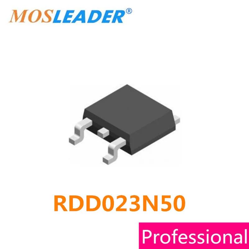 Mosleader RDD023N50 TO252 100 шт. 1000CS DPAK RDD023N50TL 23N50 2A 500V N-Channel, сделано в Китае, высокое качество