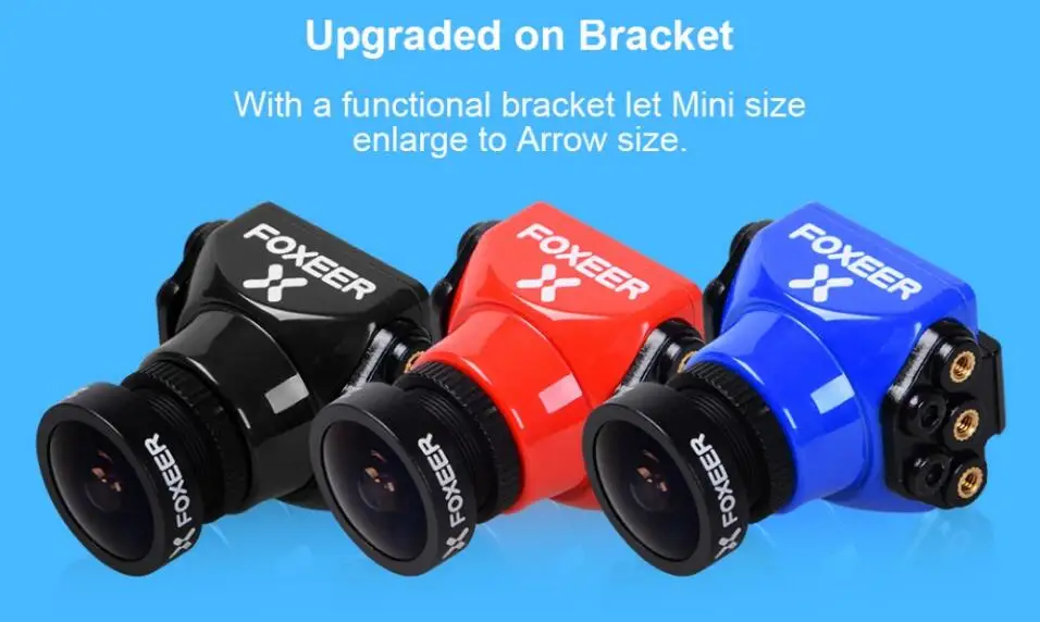 

Original Product high quality new version Foxeer Arrow Mini/Standard Pro PAL NTSC FPV Camera Built-in OSD Plastic Case