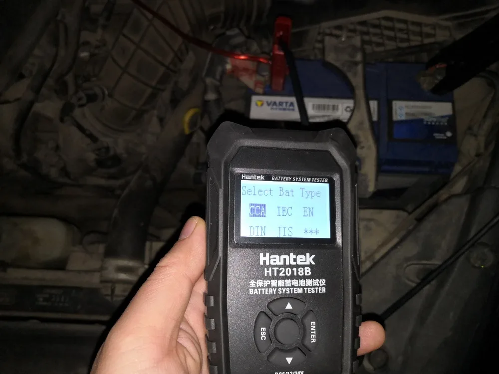 Hantek HT2018B HT2018C 6 в 12 В 24 в автомобильный тестер заряда аккумулятора автомобиля тестер