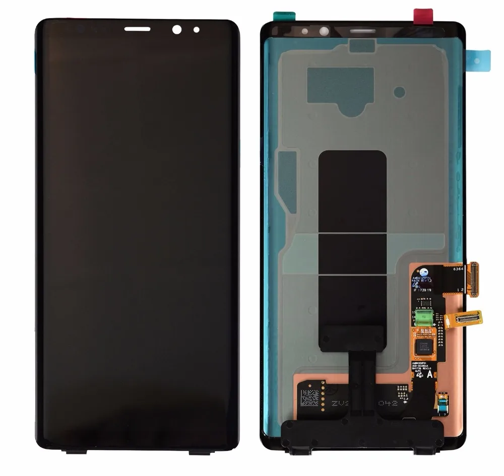 Супер AMOLED ЖК-дисплей для samsung Galaxy Note 8 N9500 N9500F ЖК-дисплей кодирующий преобразователь сенсорного экрана в сборе
