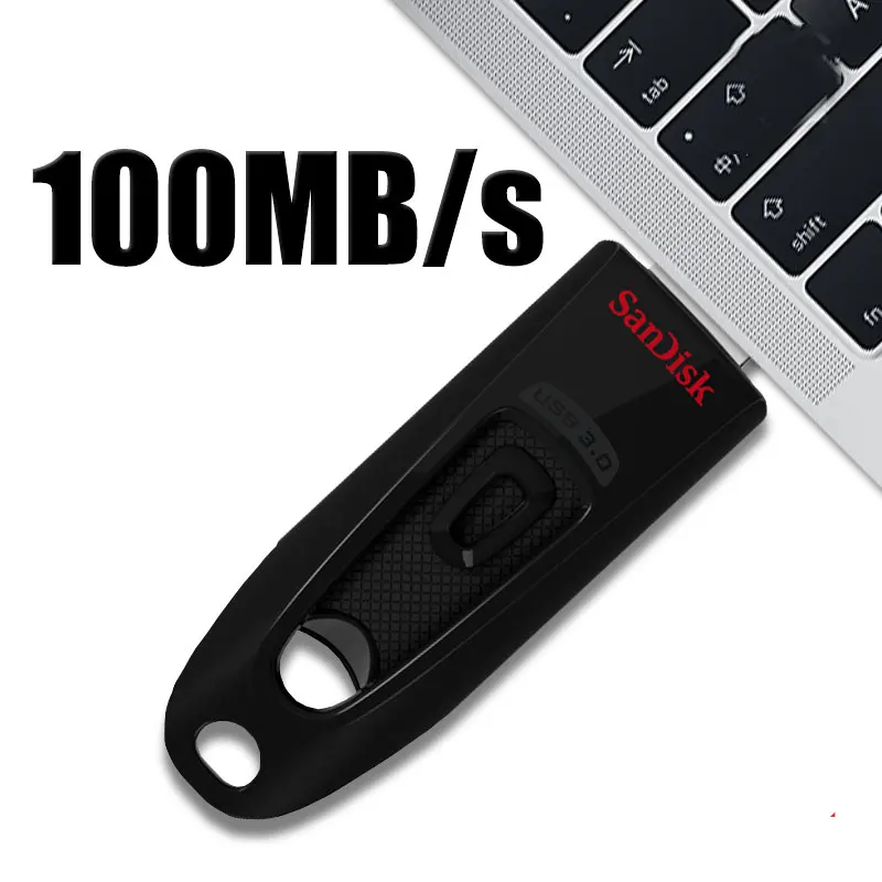 SanDisk Pendrive 64GB USB 3.0 Flash Drive 16GB 32GB 128GB 256GB usb3.0 mini Pen Drives read Speed up to 100MB/s Stick CZ48|drive 16gb|sandisk