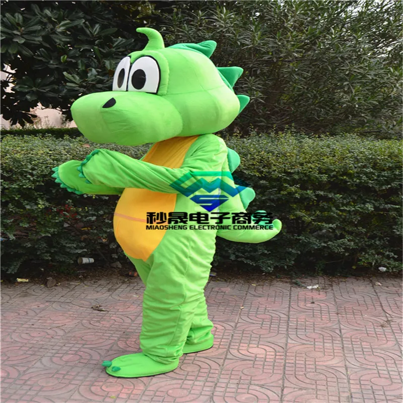 2017 новые качественные костюмы Зеленого дракона классического костюма