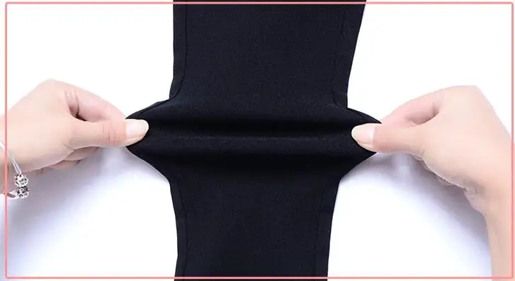 Мода 2019 Новинка Весенняя элегантная женская офисная одежда тонкие Стрейчевые