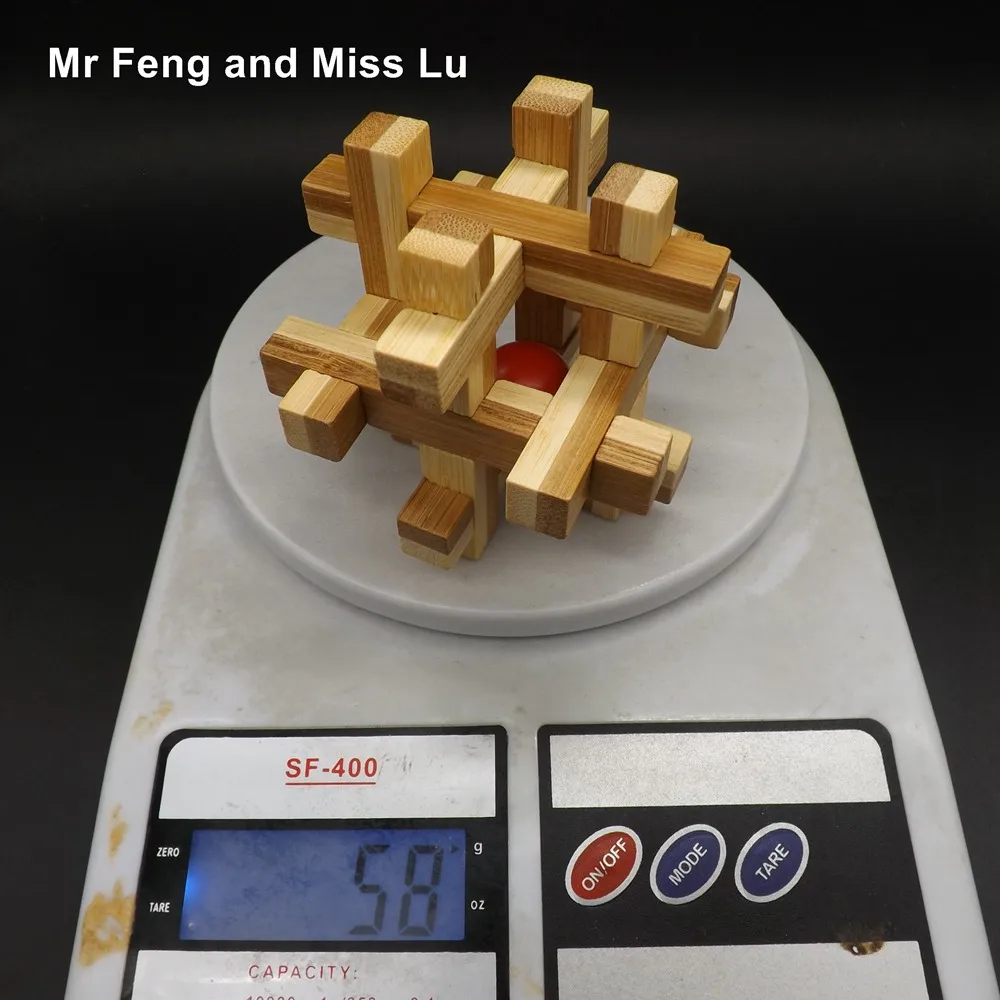 Бамбуковая 3D клетка традиционная китайская игрушка для детей - купить по