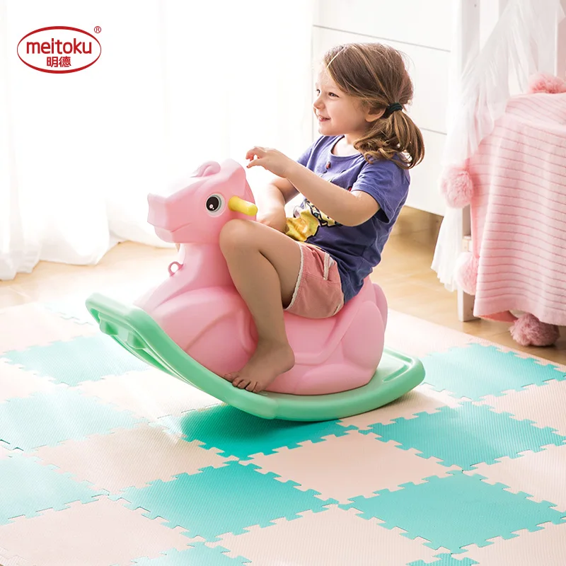 Игровой коврик-пазл Meitoku baby EVA/18 24 или 3 6 шт./партия плитки для упражнений напольный