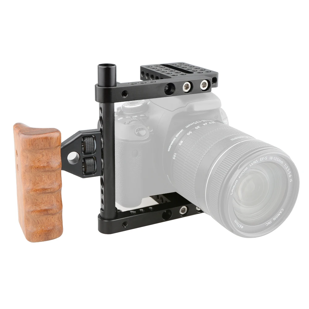 Камера CAMVATE Rig для Canon 80D 90D 50D 40D 7D Mark11 5D Mark111 5DS 5DSR/Nikon D7000 D7100 D7200 D300S D610/A99|stabilizer rig|camera