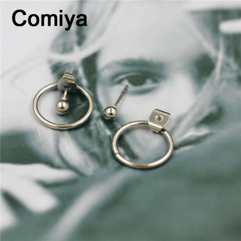 Женские серьги гвоздики из цинкового сплава в стиле интернет покупок|fashion stud